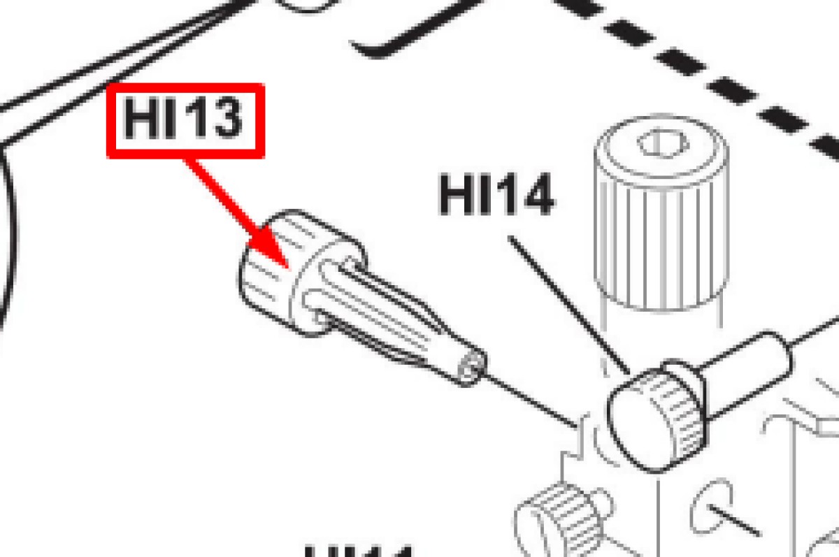 0455049001 - Inlet Nozzle (Ø 3 mm for 0.6-1.6 mm Fe/Ss-Al and Cored Wire)