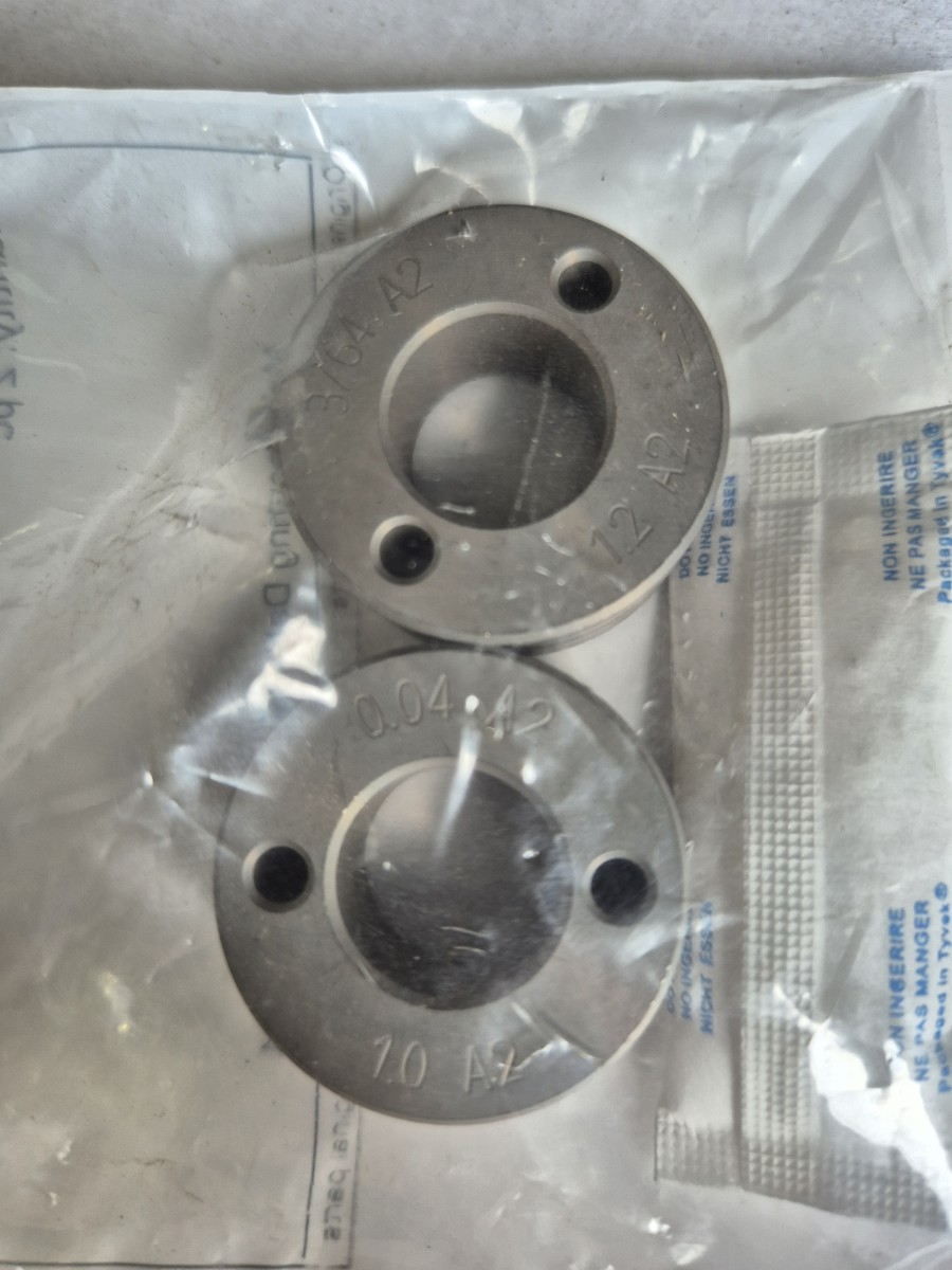 0458824002 - Feed/pressure rollers (Al Ø 1.0 & 1.2 U 1.0 A2 & 1.2 A2)