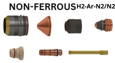 Non-ferrous Hydrogen-Argon-NitrogenNitrogen